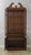 English Baker Inlaid Walnut 2 Door China Display Cabinet For Sale - Image 3 of 13
