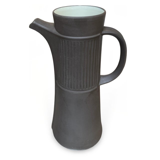Late 20th Century Dansk Flamestone Stoneware Coffee Pot by Jens Quistgaard For Sale - Image 9 of 15