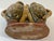Vintage Double-Chamber Geometric Ceramic Vessel, Marked and Dated 11-8-54 For Sale - Image 4 of 7