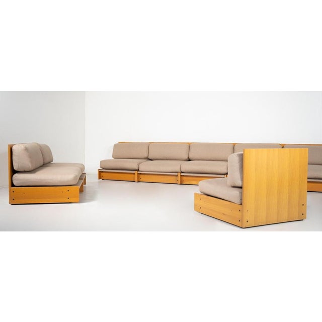 Mid-Century Modern Modular Seating Set, Italy, 1960s, Set of 8 For Sale - Image 15 of 17