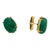 Ryan Cufflinks Malachite, A Pair For Sale