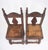 Tribal Pair of 19th Century Baule Ceremonial Chairs From Ivory Coast For Sale - Image 3 of 12