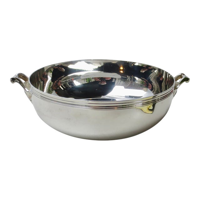 Late 20th Century Christofle Ice Bowl Silverplate For Sale
