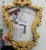 Gold Antique Italian Giltwood and Plaster Mirror Frame For Sale - Image 8 of 10