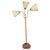 Swedish Art Deco Brass and Teak Floor Lamp from Ystad-Metall, 1940s For Sale - Image 11 of 11