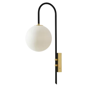 Black Brass Wall Lamp 06 by Magic Circus Editions