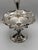 English Antique Silverplate Epergne 2 Tier English Epns Converts Tazza Centerpiece For Sale - Image 3 of 10