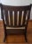 Late 19th Century Late 19th Century Antique Mission Style Rocking Chair With Cushion For Sale - Image 5 of 8