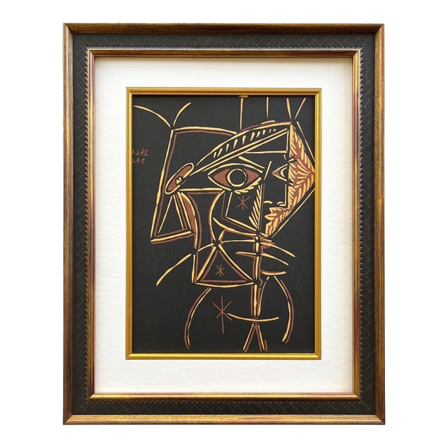 Pablo Picasso 44 Tete De Femme For Sale