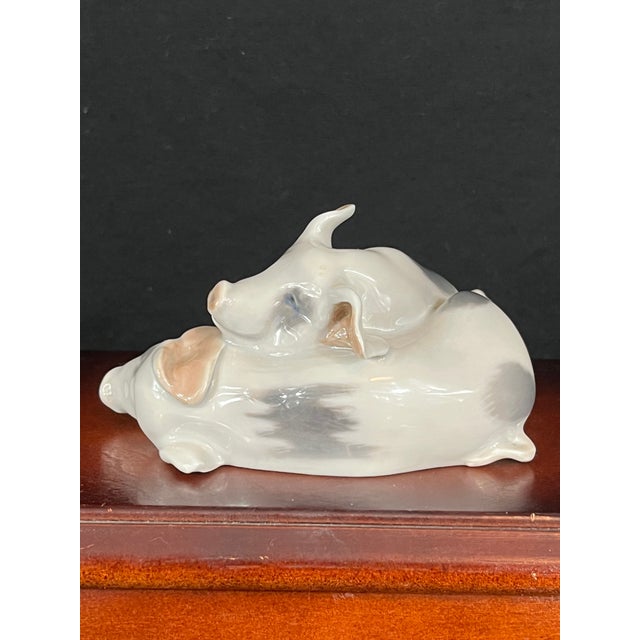 Royal Copenhagan 1970s Royal Copenhagen Sleeping Pigs Figurine – #683 by Erik Nielsen For Sale - Image 4 of 7