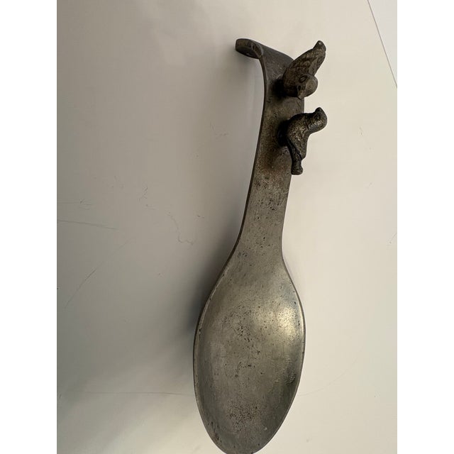 Mid-Century Modern 1980s Arthur Court Bird Spoon Rest For Sale - Image 3 of 6
