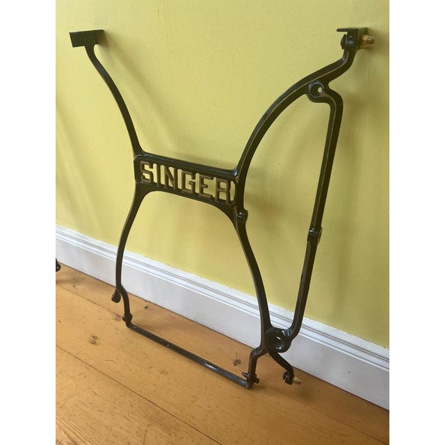 Sewing Table in Iron, United Kingdom For Sale - Image 6 of 9