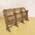 Three-Seat Cinema Bench in Wood and Poplar Plywood, 1950s For Sale - Image 14 of 18