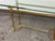 Drexel Furniture Connoisseur Collection Brass Console Table, Circa 1987 For Sale - Image 12 of 12