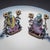 Famille Rose Style Candelabras with Chinoiserie Figures, 1900s, Set of 2 For Sale - Image 5 of 12