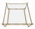 Maison Jansen Mid-Century Maison Jansen Brass and Brushed Chrome Two-Tier Coffee Table, France, Circa 1940 For Sale - Image 4 of 8