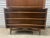 Young Manufacturing 60s Mid-Century Modern Walnut Curved Highboy Dresser by Young Manufacturing . For Sale - Image 4 of 12