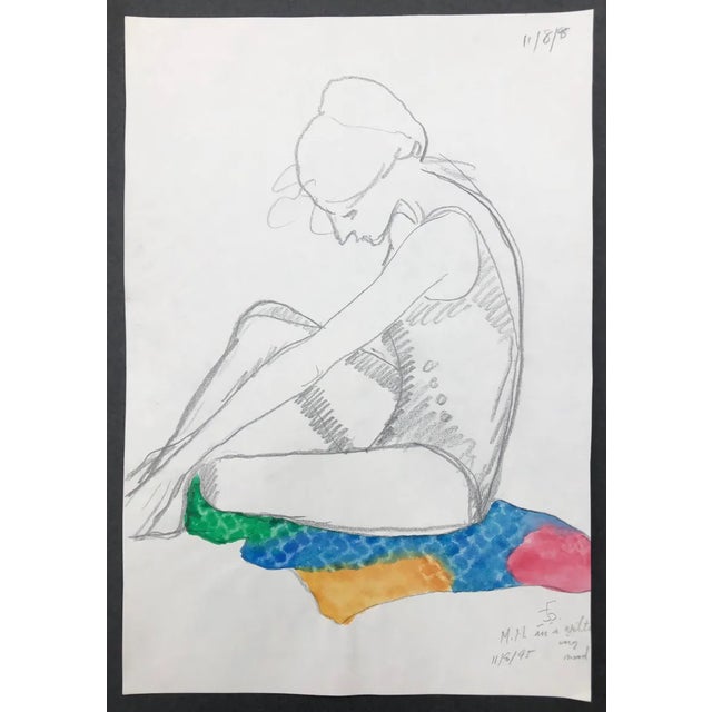 From the estate of Chicago artist James Frederic Bone (1929-2015). Signed and dated lower right. Bone was born in...