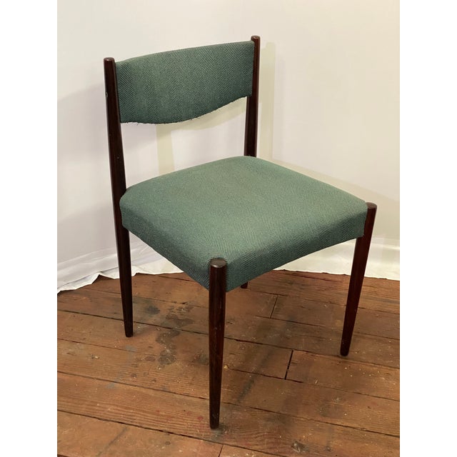 Danish Modern Rosewood Chairs by Poul Volther for Frem Rojle, Set of Five For Sale In New York - Image 6 of 13