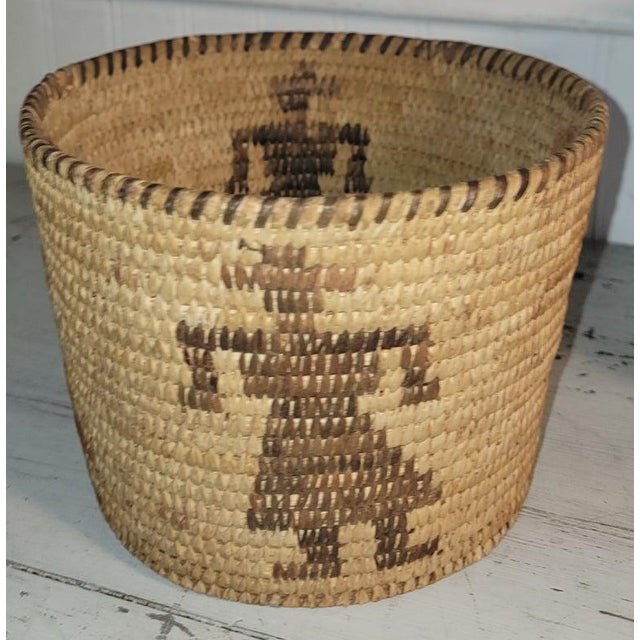 1920s Collection of Early Hand Made Woven Baskets For Sale In Los Angeles - Image 6 of 8