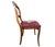 Vintage French Provincial/Country French dining chairs, Beautifully upholstered seats, carved fruit-and-scroll crest rails...