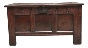Oak Coffer, 1720