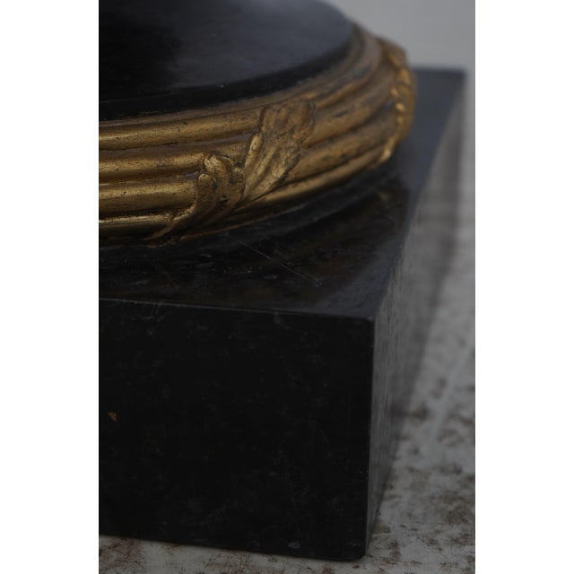 Pair Large Monumental Marble Base Candelabras For Sale - Image 9 of 14