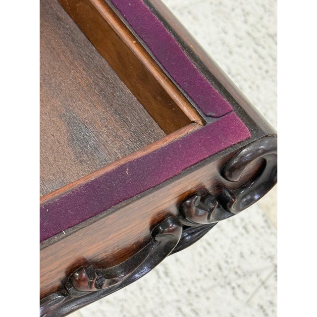 Mid 19th Century English George v Card Table For Sale In Greensboro - Image 6 of 12