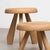 Charlotte Perriand Wood Meribel Stool by Charlotte Perriand for Cassina, Set of 2 For Sale - Image 4 of 10