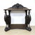 Ebony 19th-C. English Victorian Carved Oak Eagle Form Console Table / Credenza For Sale - Image 8 of 8