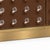 Chocolate Brown Murano Glass Dry Bar on Brass Plinth from Justfurnituress SRL For Sale - Image 4 of 8
