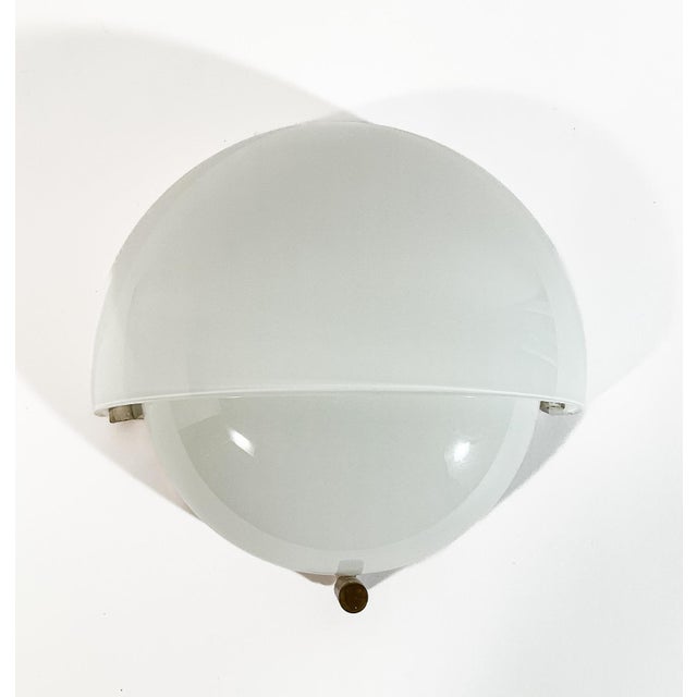 Small Mania Wall Lamp in Glass by Vico Magistretti for Artemide, 1960s For Sale - Image 12 of 12