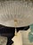 Early 21st Century Murano Gold Granola Glass Flush Mount Chandelier For Sale - Image 5 of 6