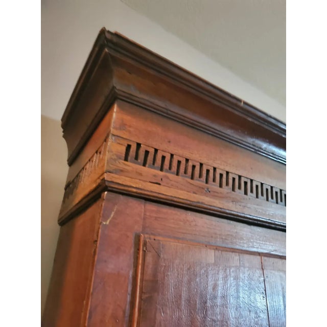 Antique Bookcase/ Antique Desk/ 1800's Large Bookcase For Sale - Image 4 of 8