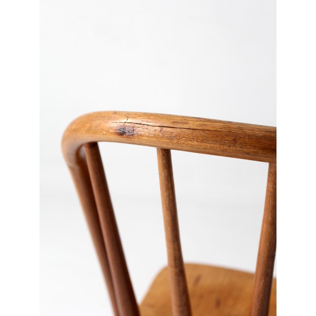 Antique Windsor Bow Back Side Chair For Sale - Image 13 of 16