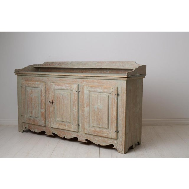Antique Gustavian Swedish Sideboard For Sale - Image 6 of 16