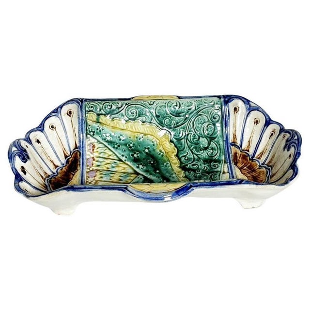 Ceramic Serving Dish, Italy, 1960s For Sale - Image 9 of 9