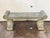 Large English Garden Stone Bench Seat in the Classical Style For Sale - Image 15 of 17