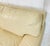Vintage A. Rudin for Steve Chase Cream Leather Sofa For Sale - Image 16 of 18