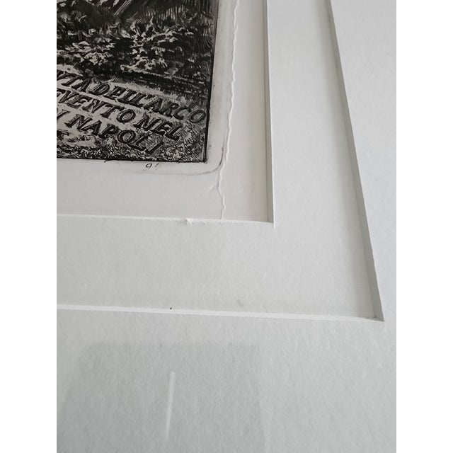 Late 18th Century Late 18th Century Giovanni Battista Piranesi (Italian, 1720-1778) Veduta Dell' Arco Di Benevento Nel Regno Di Napoli Reproduction Print For Sale - Image 5 of 7