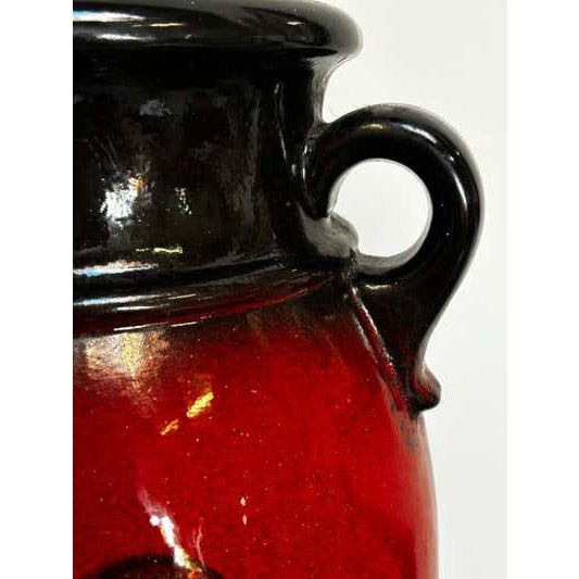 Mid-Century Modern West German Ceramic Umbrella Stand by Scheurich For Sale - Image 9 of 10