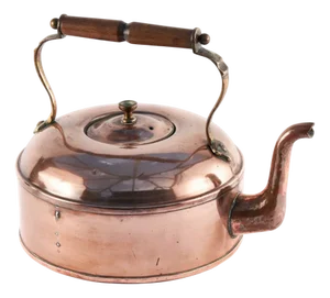 Antique Copper Kettle, 1900