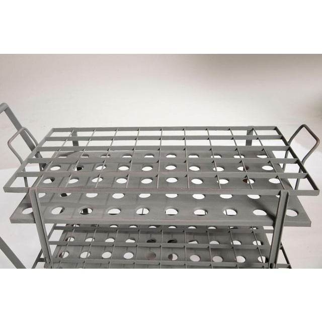 Vintage French Industrial Bottle Trolley, 1970s For Sale - Image 13 of 17