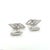 1990s Pair of Mikimoto Estate Akoya Pearl Mens Cufflinks 6 mm Silver For Sale - Image 9 of 11