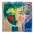 Contemporary Painting “La Gitana” Small Original Artwork on Paper by CL Auker For Sale