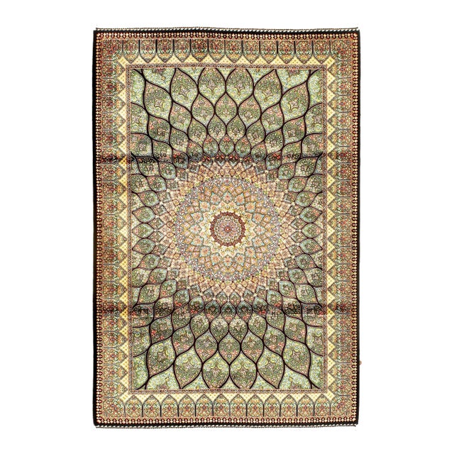 Pasargad DC Exquisite Design Paris Palace Fine Power Loom v. Silk Rug For Sale