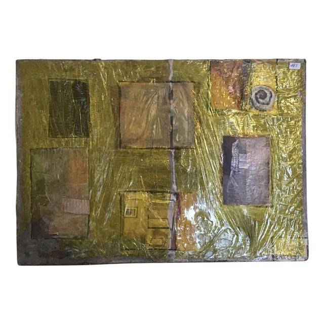 Ermete Lancini, Abstract Collage, 1967, Mixed Media For Sale