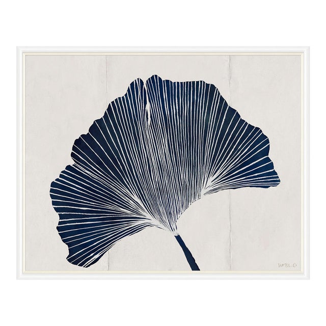 Sea Palm (var. 1) by Susan Hable, White Frame For Sale