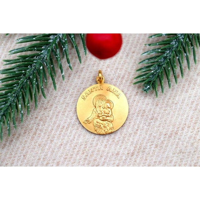 19.2k Gold Pendant For Sale - Image 4 of 6