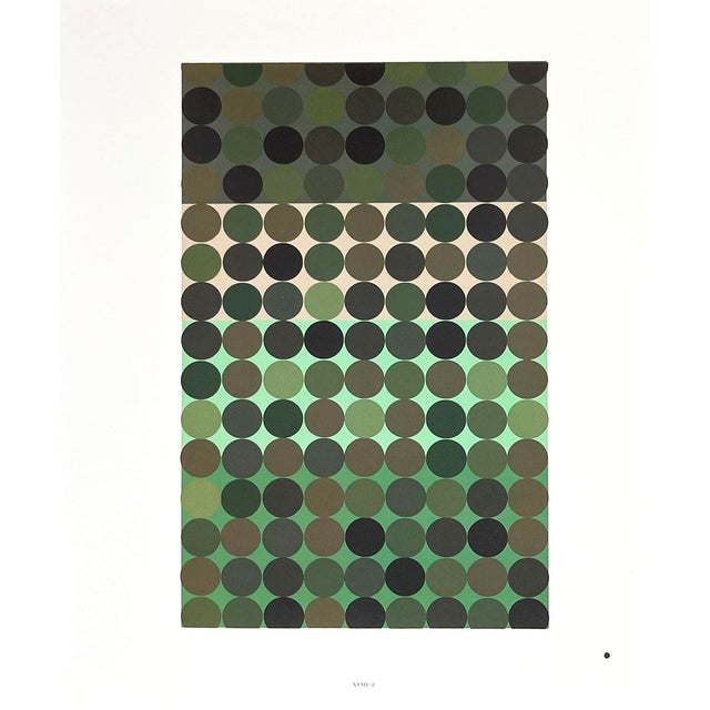 Artist: Josef Albers Country: Germany ? USA Title: Plate XVIII-2 Paper Size: 13.50 x 10.50 inches on Munken Print Cream...